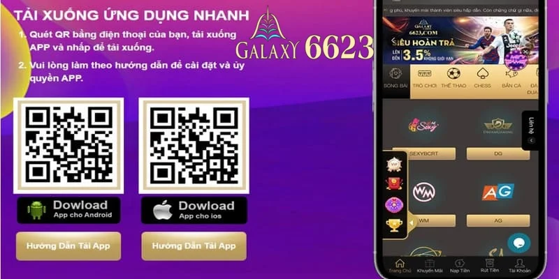 Tải ứng dụng 6623 cho hệ điều hành Android